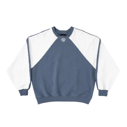 Equipment Crewneck Dark Blue-White