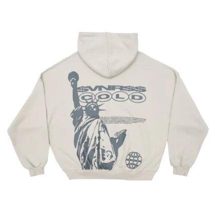 Liberty Hoodie Pale Grey
