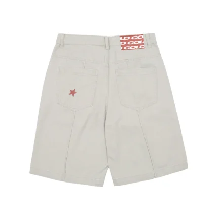 Pintuck v2 Shorts Faded Grey Twill