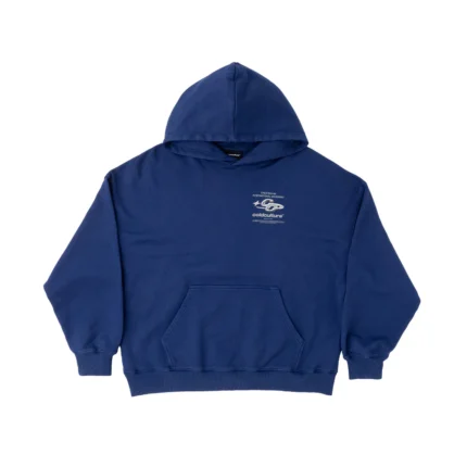 Sparkly Hoodie Cosmic Blue
