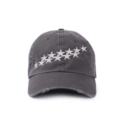 Stars Cap Dark Grey