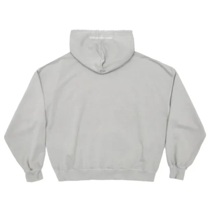 Stars Hoodie Pale Grey