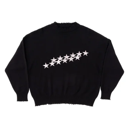 Stars Knit Black