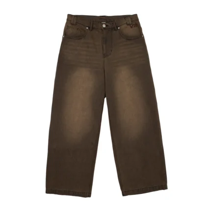 V2 Pants Brown Denim