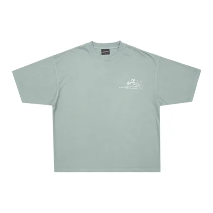 Horses Tee Natural Green