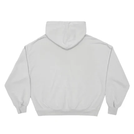 Italic Hoodie Light Grey