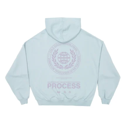 Laurel World Hoodie Pale Blue