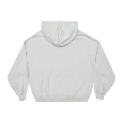 Mustang Horse Hoodie Light Grey