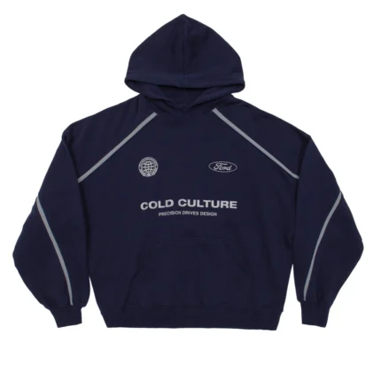 Precision Hoodie Indigo Blue