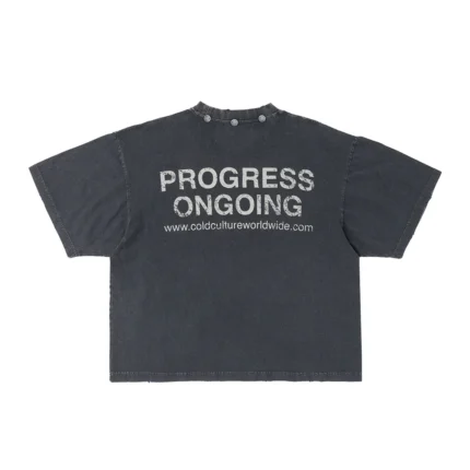 Progress Tee +Washed Grey