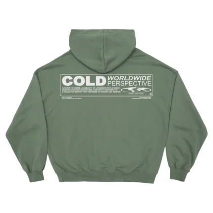 Sharing Location Hoodie Olive