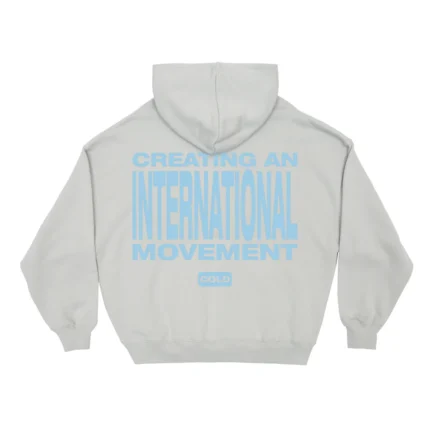 Type Modification Hoodie Pearl Grey