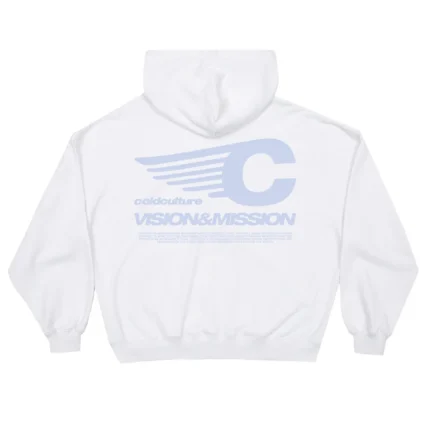 Vision Mission Hoodie White