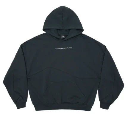 Worker Patchwork Hoodie Forest Green