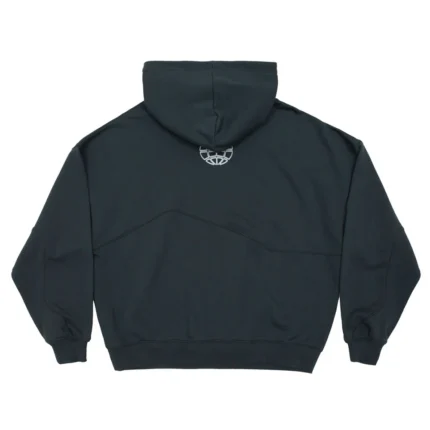 Worker Patchwork Hoodie Forest Green