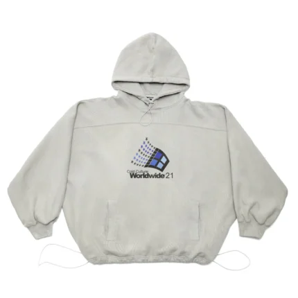 Worldwide 21 Monster Hoodie Space Grey